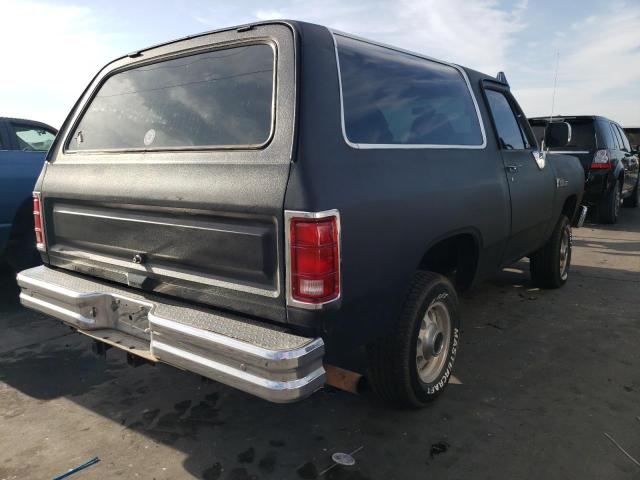 3B4GM07Z2LM009787 - 1990 DODGE RAMCHARGER BLACK photo 4