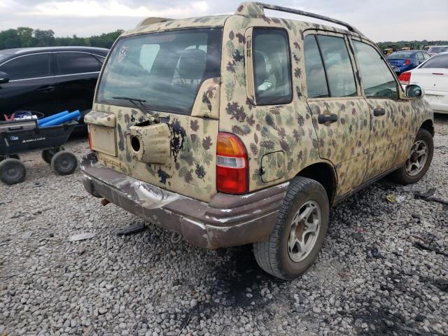 2CNBE634416924800 - 2001 CHEVROLET TRACKER TWO TONE photo 4