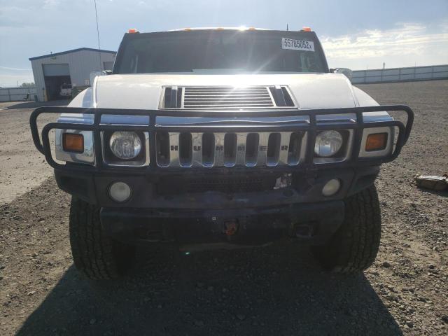 5GRGN23U64H120787 - 2004 HUMMER H2 WHITE photo 9