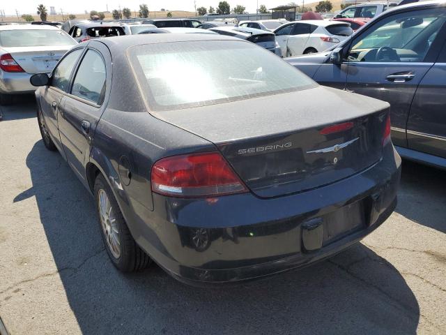 1C3EL46X95N660013 - 2005 CHRYSLER SEBRING BLACK photo 3