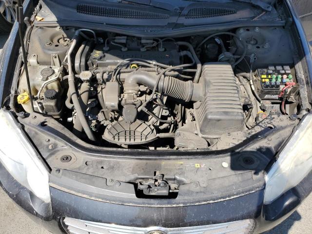 1C3EL46X95N660013 - 2005 CHRYSLER SEBRING BLACK photo 7