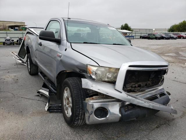 5TFLY5F10CX129712 - 2012 TOYOTA TUNDRA SILVER photo 1