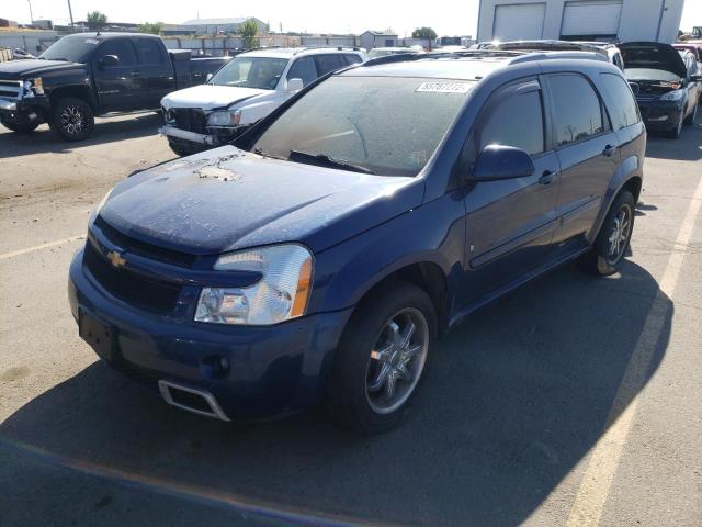 2CNDL737086012853 - 2008 CHEVROLET EQUINOX SP BLUE photo 2