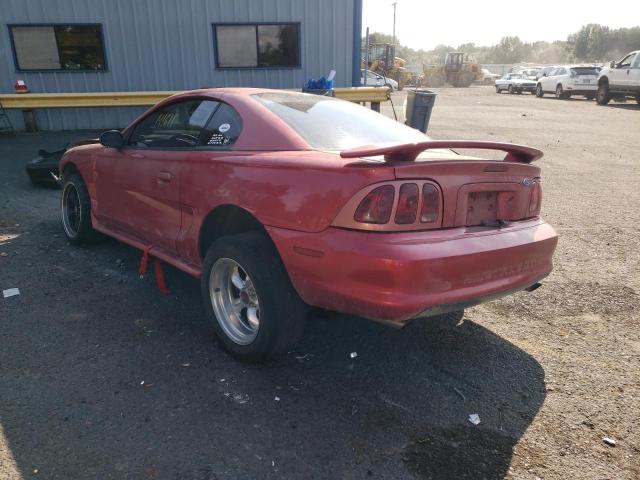 1FALP42X3TF118495 - 1996 FORD MUSTANG GT RED photo 3