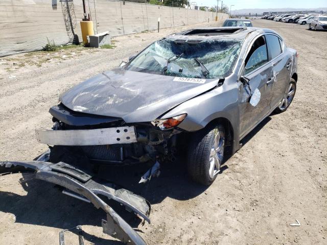 19VDE1F33EE013133 - 2014 ACURA ILX 20 GRAY photo 9