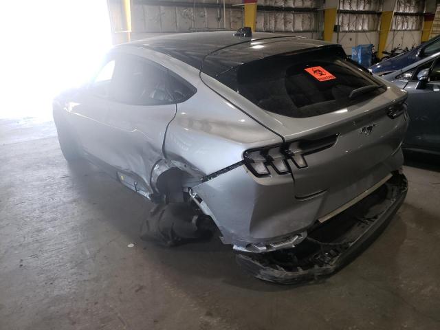 3FMTK1SSXMMA34148 - 2021 FORD MUSTANG MA SILVER photo 3