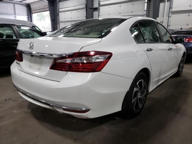 1HGCR2F35HA189543 - 2017 HONDA ACCORD LX WHITE photo 4