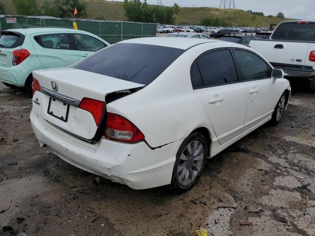 1HGFA16809L025858 - 2009 HONDA CIVIC WHITE photo 4