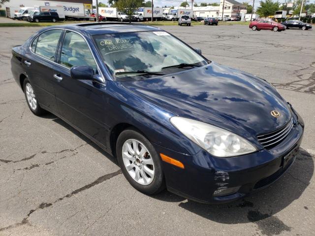 JTHBA30G240019691 - 2004 LEXUS ES 330 BLUE photo 1