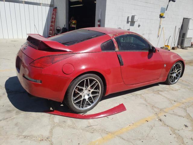 JN1AZ34D84T164211 - 2004 NISSAN 350Z COUPE RED photo 4