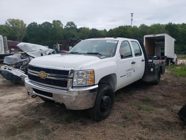 1GB4KZCL7CF161456 - 2012 CHEVROLET SILVERADO WHITE photo 2