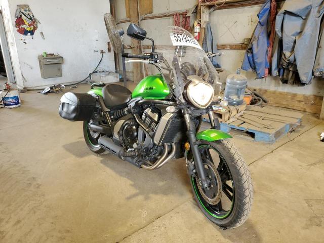 JKAENEA11FDA02592 - 2015 KAWASAKI EN650 A GREEN photo 1