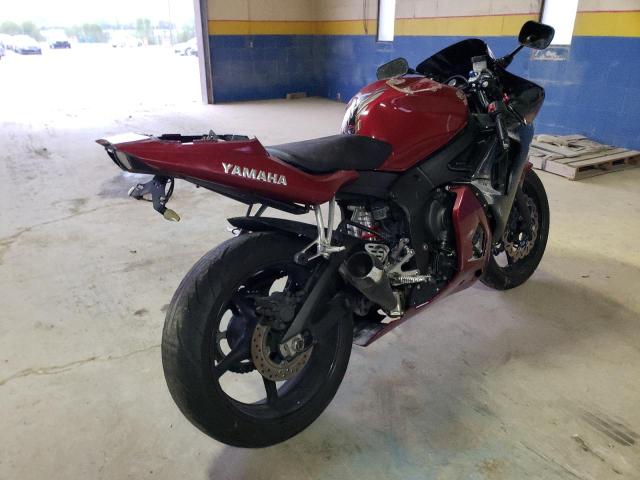 JYARJ06E28A039195 - 2008 YAMAHA YZFR6 S RED photo 4