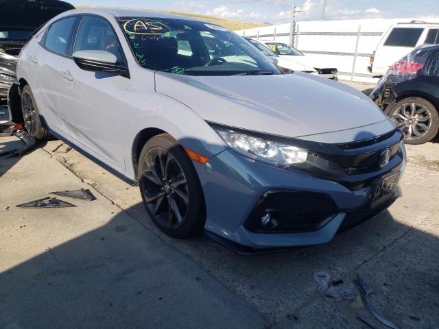 SHHFK7H42KU222756 - 2019 HONDA CIVIC SPOR TEAL photo 1