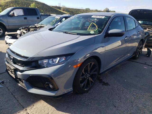 SHHFK7H42KU222756 - 2019 HONDA CIVIC SPOR TEAL photo 2