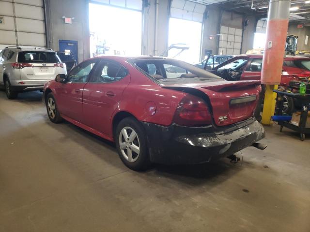 2G2WP552581123391 - 2008 PONTIAC GRAND PRIX Қызыл фото 3