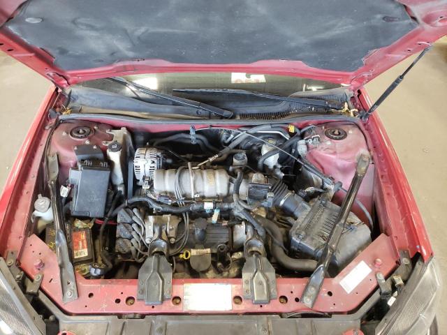 2G2WP552581123391 - 2008 PONTIAC GRAND PRIX Қызыл фото 7