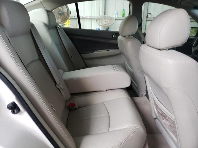 JN1CV6APXFM500359 - 2015 INFINITI Q40 WHITE photo 6