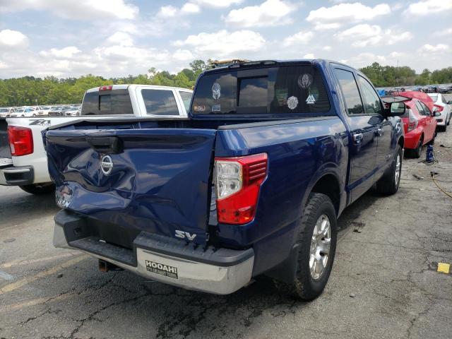 1N6AA1EK0HN510328 - 2017 NISSAN TITAN S BLUE photo 4