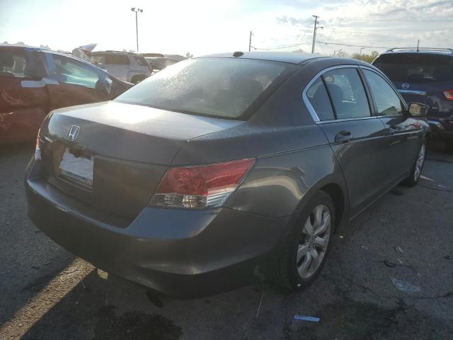 1HGCP26878A093527 - 2008 HONDA ACCORD EXL GRAY photo 4