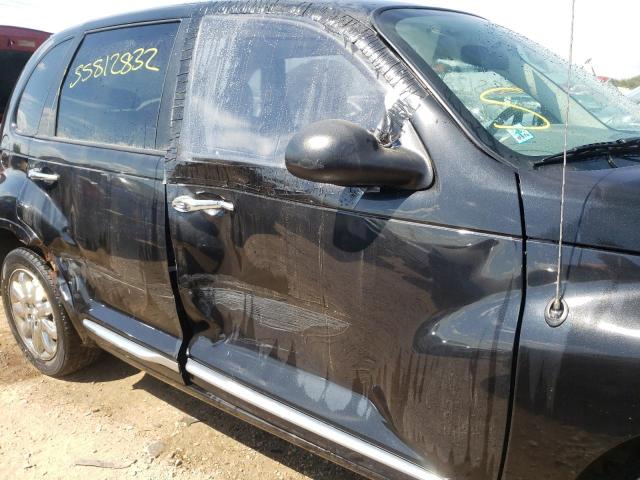 3A8FY58808T100519 - 2008 CHRYSLER PT CRUISER BLACK photo 9