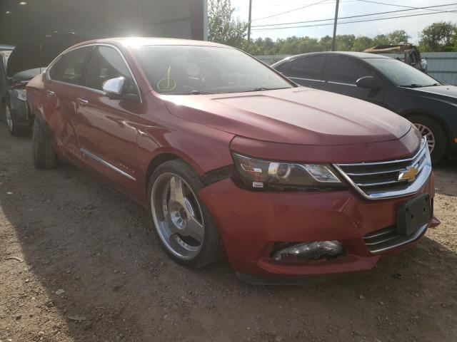 2G1165S37F9167695 - 2015 CHEVROLET IMPALA LTZ MAROON photo 1