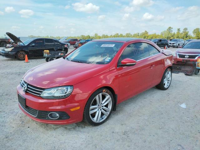 WVWFW8AH8EV001550 - 2014 VOLKSWAGEN EOS LUX 红色 照片 2