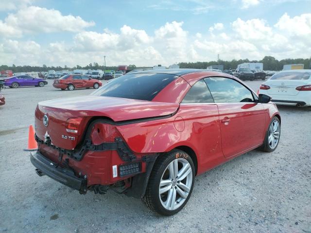 WVWFW8AH8EV001550 - 2014 VOLKSWAGEN EOS LUX 红色 照片 4