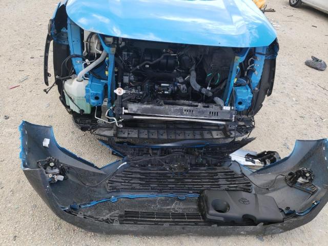 2T3C1RFV1MW134194 - 2021 TOYOTA RAV4 XLE P BLUE photo 9