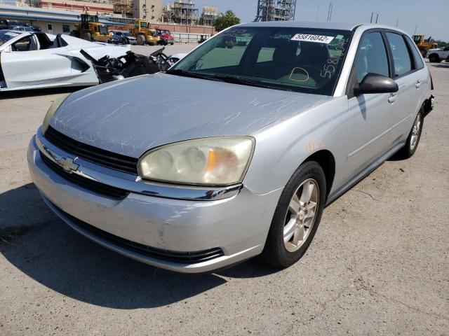 1G1ZT62875F249638 - 2005 CHEVROLET MALIBU MAX 银色 照片 2