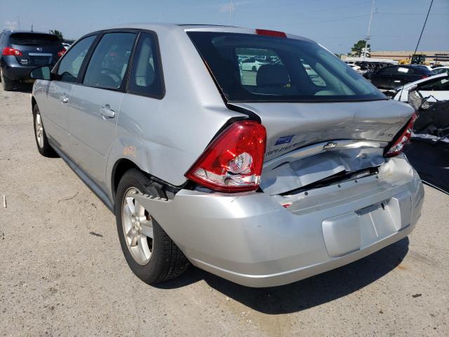 1G1ZT62875F249638 - 2005 CHEVROLET MALIBU MAX 银色 照片 3