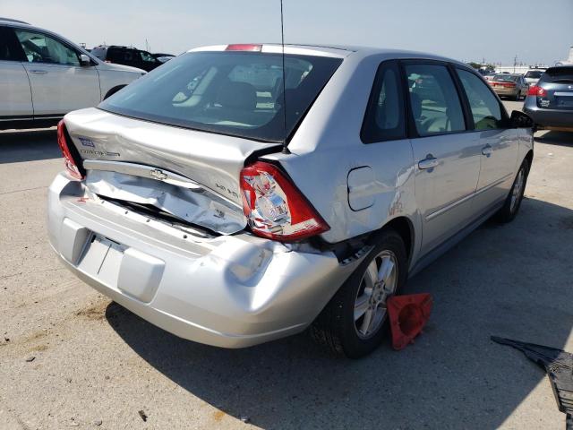1G1ZT62875F249638 - 2005 CHEVROLET MALIBU MAX 银色 照片 4