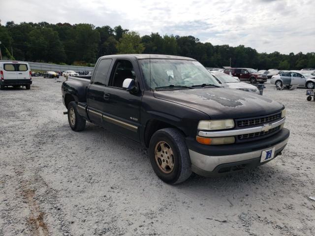2GCEK19T4Y1187827 - 2000 CHEVROLET SILVRDO LS BLACK photo 1
