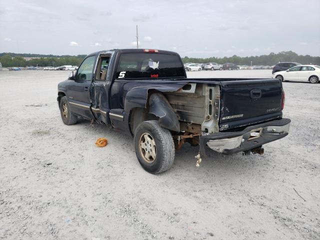 2GCEK19T4Y1187827 - 2000 CHEVROLET SILVRDO LS BLACK photo 3