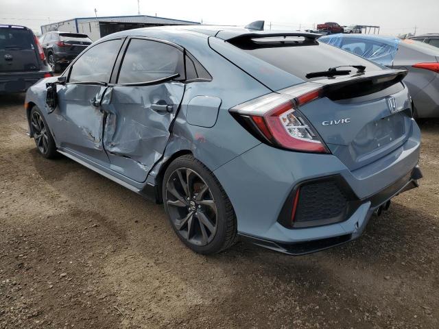 SHHFK7H96HU231853 - 2017 HONDA CIVIC SPOR TURQUOISE photo 3