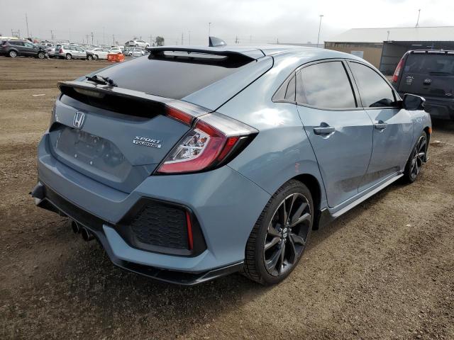 SHHFK7H96HU231853 - 2017 HONDA CIVIC SPOR TURQUOISE photo 4