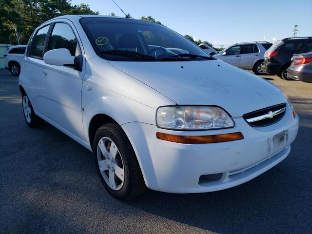 KL1TD66627B711141 - 2007 CHEVROLET AVEO BASE  photo 1