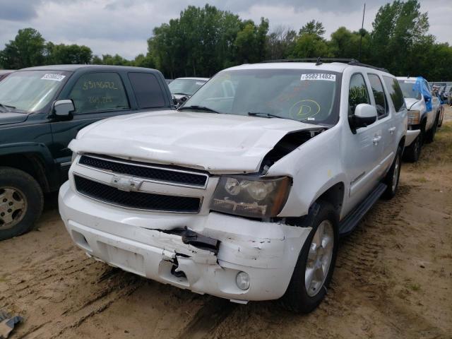 3GNFK16367G101665 - 2007 CHEVROLET SUBURBAN WHITE photo 2