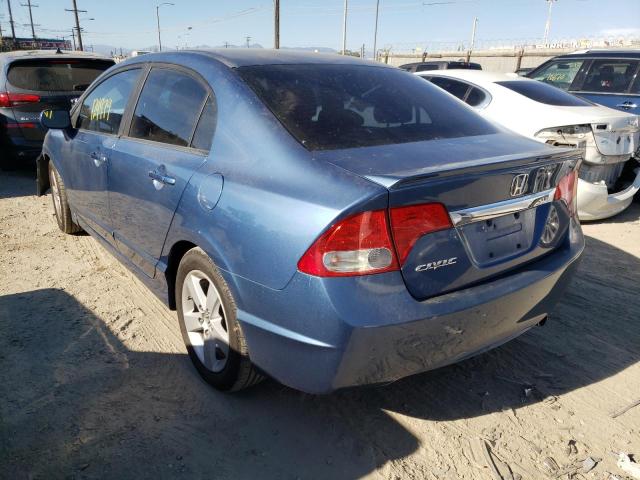 19XFA1F61AE019271 - 2010 HONDA CIVIC LX-S Mavi foto 3