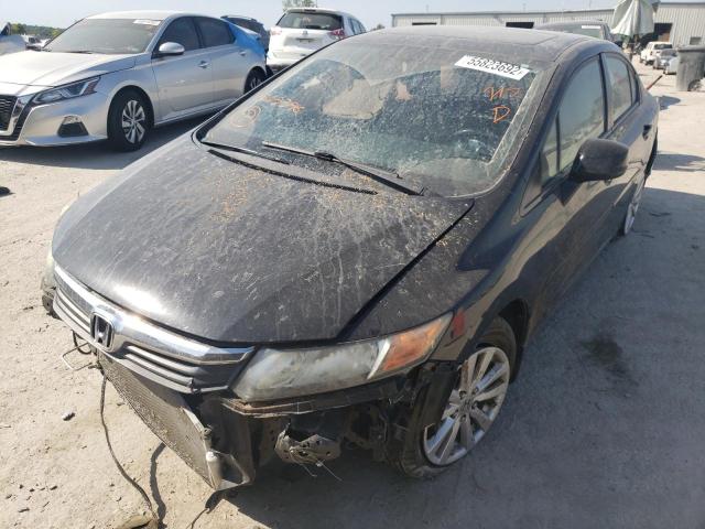 2HGFB2F94CH505398 - 2012 HONDA CIVIC EXL Qara foto 2