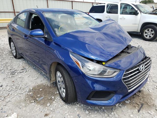 3KPC24A67LE126577 - 2020 HYUNDAI ACCENT SE BLUE photo 1