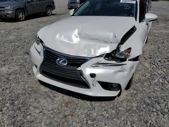 JTHBA1D26G5002113 - 2016 LEXUS IS 200T WHITE photo 9