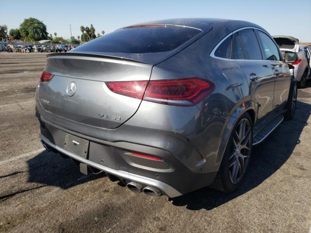 4JGFD6BB5MA313895 - 2021 MERCEDES-BENZ GLE COUPE GRAY photo 4