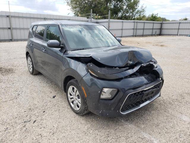 KNDJ23AU9M7772575 - 2021 KIA SOUL LX CHARCOAL photo 1