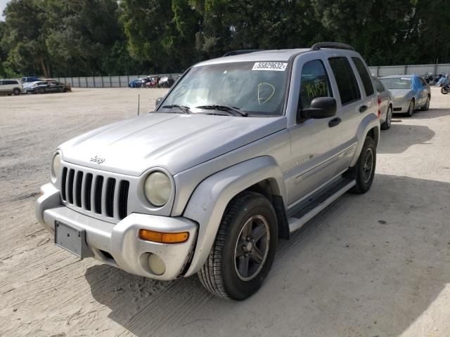 1J4GL58K22W330158 - 2002 JEEP LIBERTY LI SILVER photo 2