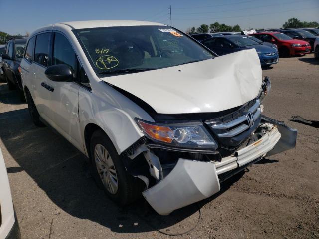 5FNRL5H27GB086999 - 2016 HONDA ODYSSEY LX WHITE photo 1