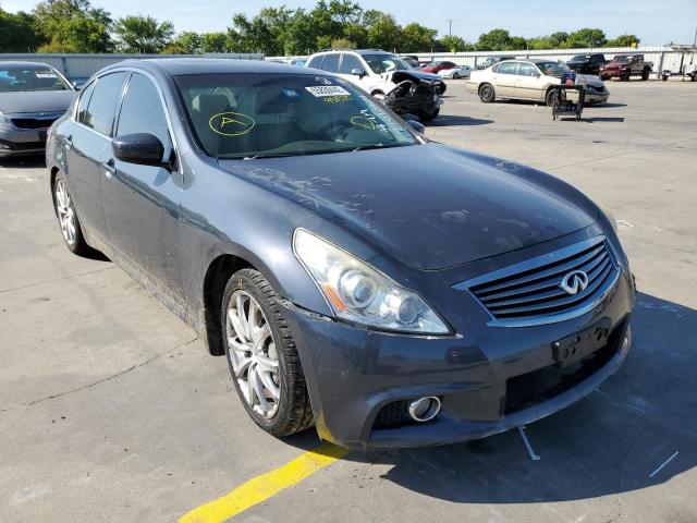 JN1CV6AP0CM931370 - 2012 INFINITI G37 BASE GRAY photo 1