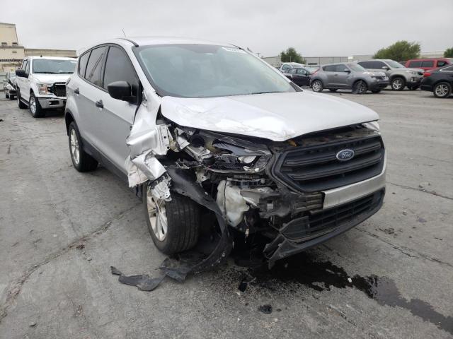 1FMCU0F71JUB12690 - 2018 FORD ESCAPE S SILVER photo 1