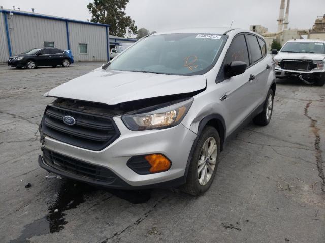 1FMCU0F71JUB12690 - 2018 FORD ESCAPE S SILVER photo 2