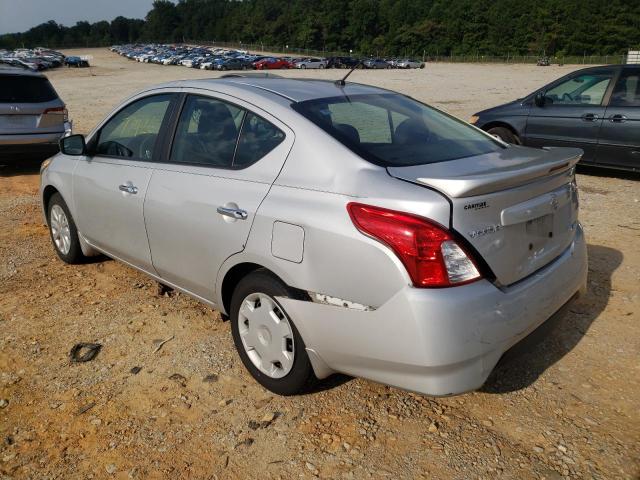 3N1CN7AP0FL940431 - 2015 NISSAN VERSA S SILVER photo 3